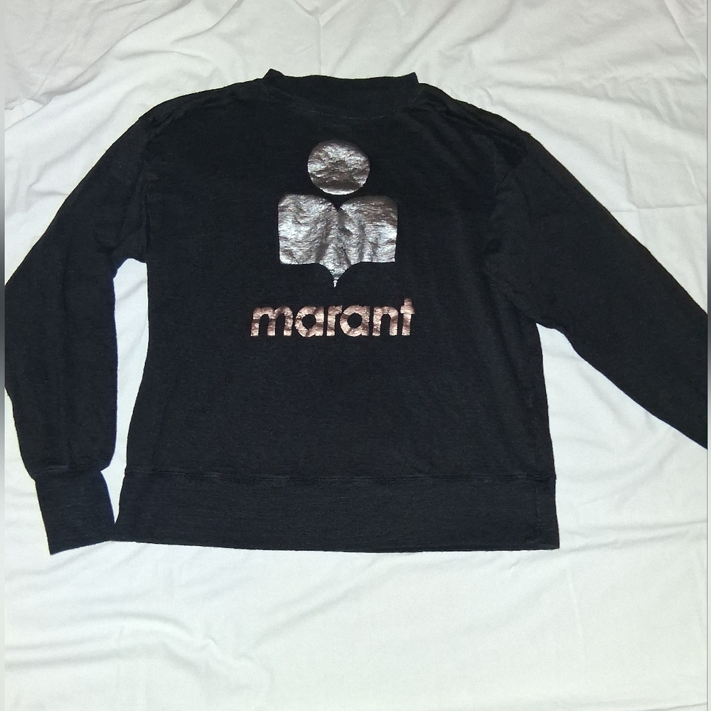 Isabel Marant Linen Logo Tee